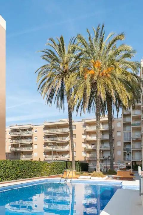 Apartamento Sea Front Apart. 2 Pools / 1ª Linea. 2 Piscinas Segur de Calafell Exterior foto