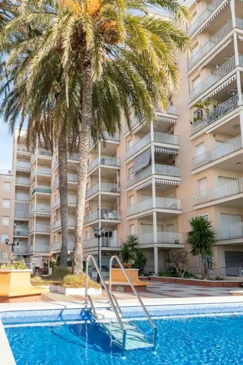 Apartamento Sea Front Apart. 2 Pools / 1ª Linea. 2 Piscinas Segur de Calafell Exterior foto